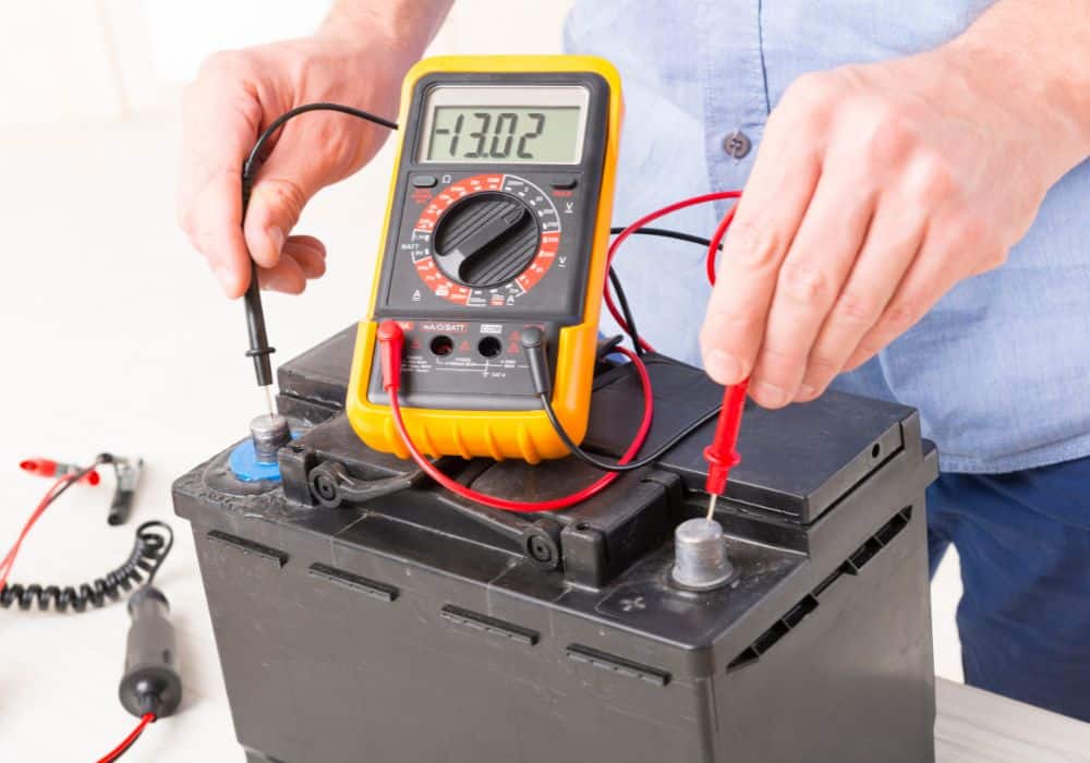 Steps for testing your car battery voltage