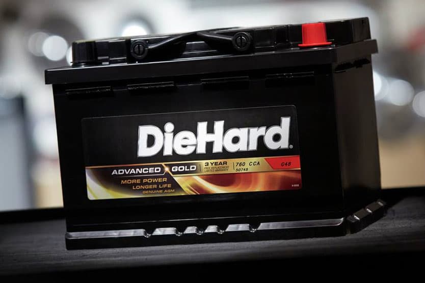 What are diehard batteries?