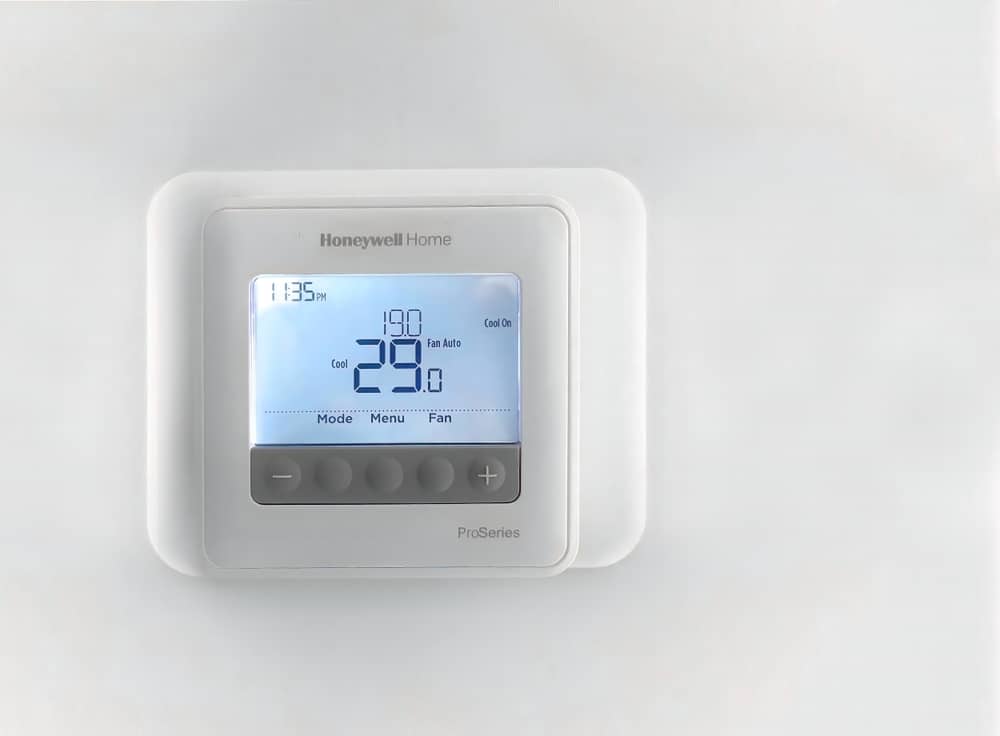 honeywell thermostat not working after battery change